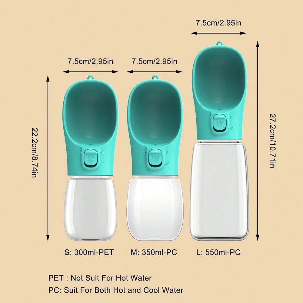 Portable Pet Water Bottle